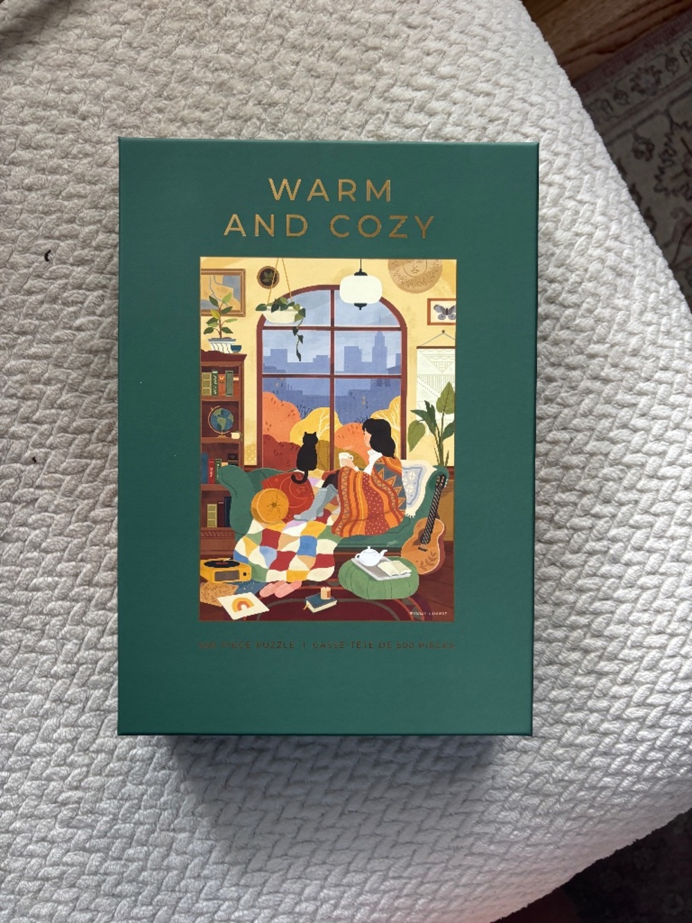 NWOT Hobbry Warm and Cozy 500 piece puzzle